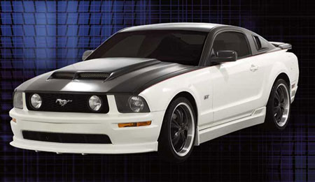 05-09 Mustang RAZZI COLT - 4pc - Body kit for GT (Front + Rear + Sides) ABS AERO-FLEX (PAINT OPTIONS)