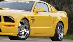 05-09 Mustang XENON - Side Skirts (4 PC) - Passenger / Driver Side - V6 & GT (Urethane)