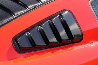 05-09 Mustang ABS Astra Plastic Window Louvers 5 Slats