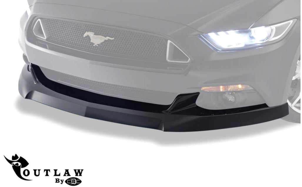 2015-17 Mustang Front Chin Spoiler OUTLAW - GT V6 ECOBOOST