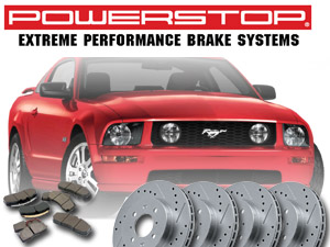 2005-2011 Mustang GT Power Stop Brake Kit - Rotors & Pads