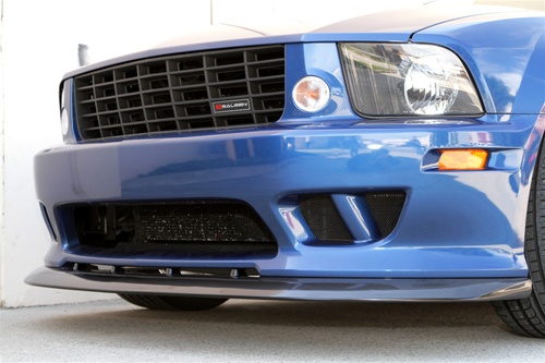 2005-2009 Mustang Saleen Chin Spoiler - CARBON FIBER (FITS ONLY Saleen front bumper only)