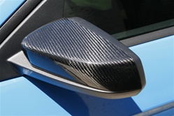 2010-2014 Mustang TruCarbon Mirror Cover (Carbon Fiber)
