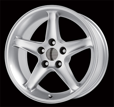 COBRA R - SILVER - 5 Lug 05-13 (sizes available 17", 18" & Staggered)