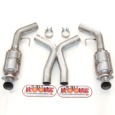2005-09 Mustang GT Kooks 2.5" Catted X Pipe - For Long Tubes