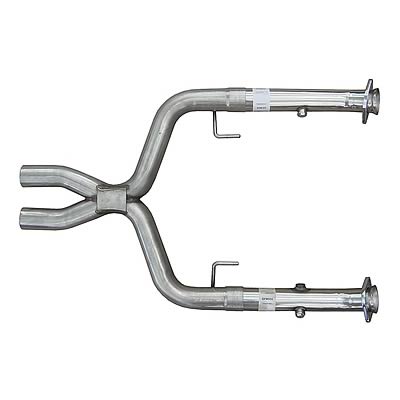 2005-2010 Mustang X-Pipe MID TUBE MODULAR OFF ROAD for Long Tube Headers by Pypes