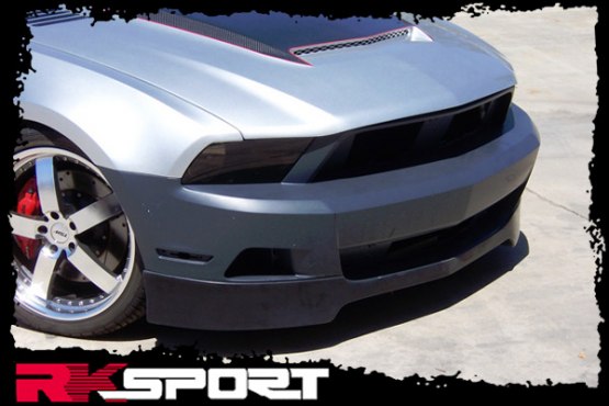 2010-2012 Mustang RK Sports Front Bumper Add on Lip (V6 Only)