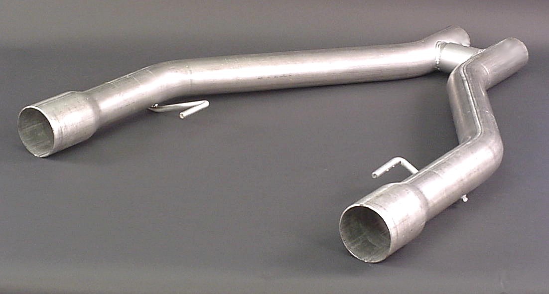 2005-2010 Mustang GT Pacesetter Off Road H Pipe - For Long Tube headers