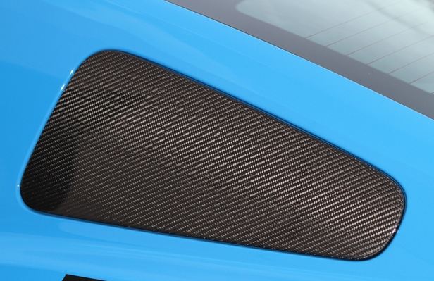 2010-14 Mustang Quater Window Covers - CARBON FIBER
