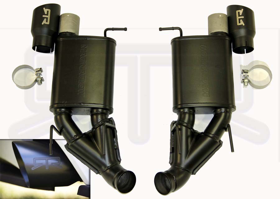 2011-2014 RTR Exhaust with Black Tips for GT only