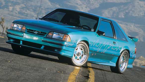 87-93 Mustang XENON - 4pc Body kit - Fits LX only (Urethane)