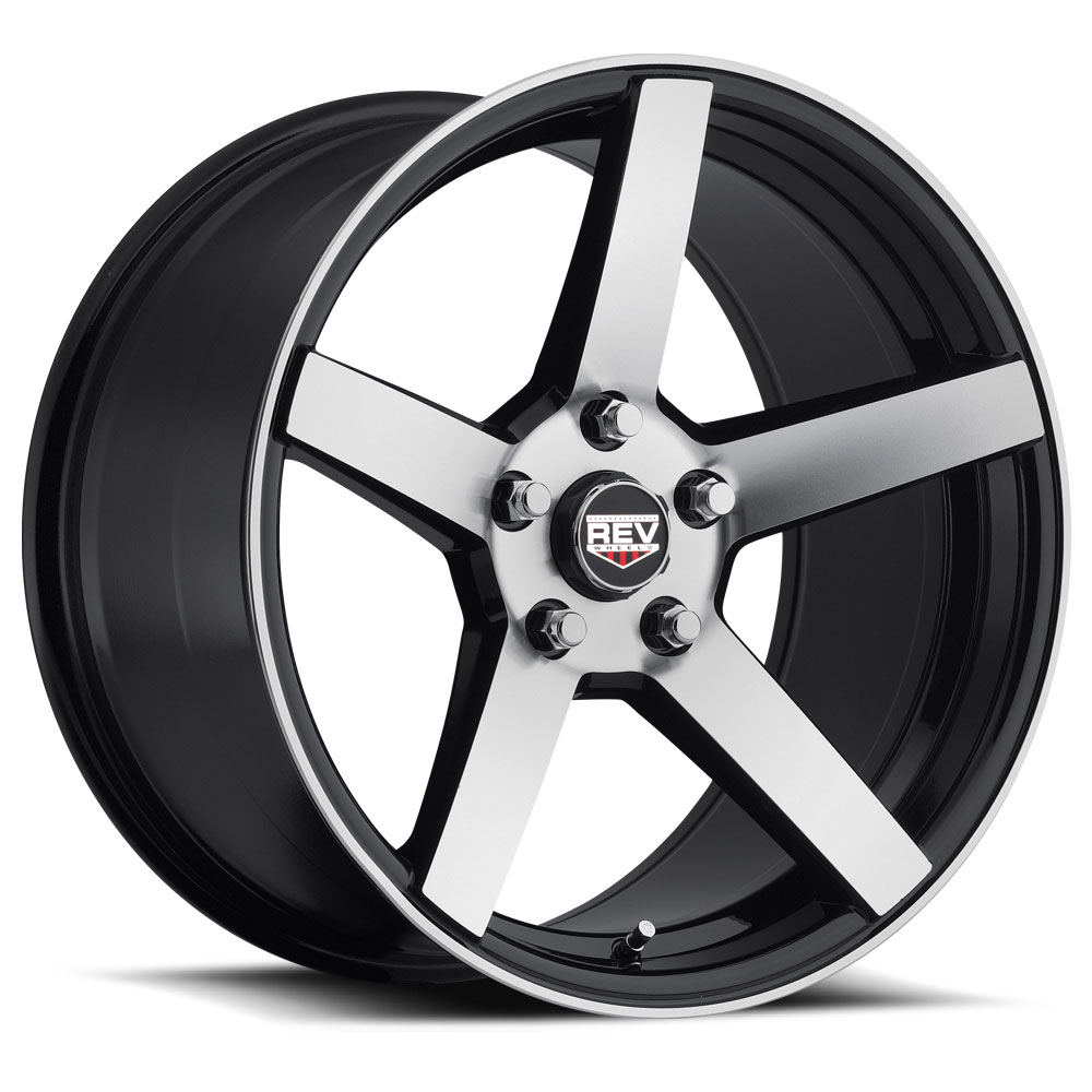18 INCH REV 208 Rims - 5 Lug 05-16 (sizes available 18x8 & 18x9.5 & Staggered) - Package price for (4)