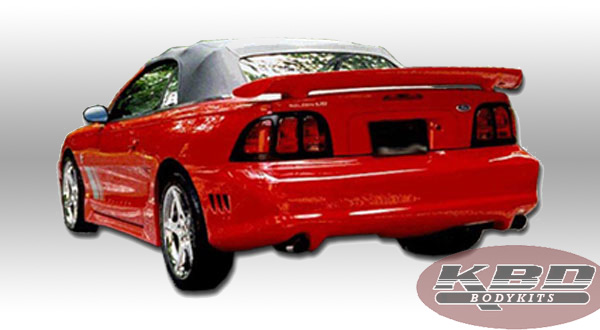 94-98 Mustang STALKER STYLE "S" BULLET - Rear Bumper - (Urethane) FREE SHIPPING