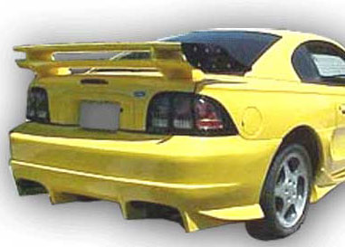 94-98 Mustang INVADER SHOGUN - Rear Bumper - (Fiberglass)