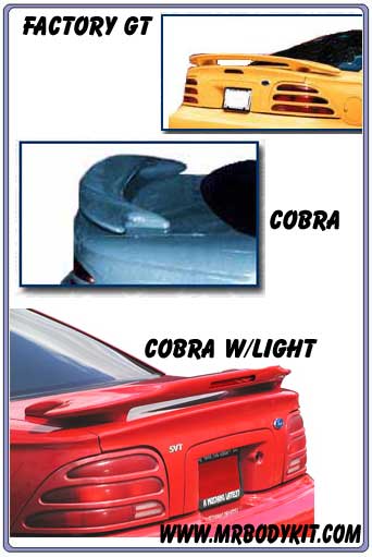 1994-1998 Mustang Factory GT / Cobra Wings