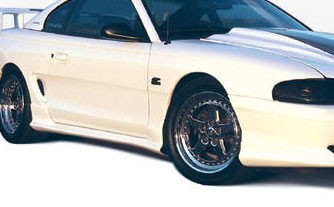 94-98 Mustang STYLE "W" - Side Skirts - Passenger / Driver Side - (Urethane)