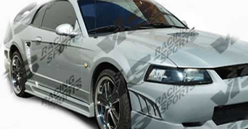 99-04 Mustang VIPER - Side Skirts - Passenger / Driver Side - (Fiberglass)