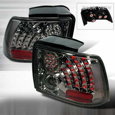 99-04 Mustang Taillights GEN 9 - SMOKED (Pair)