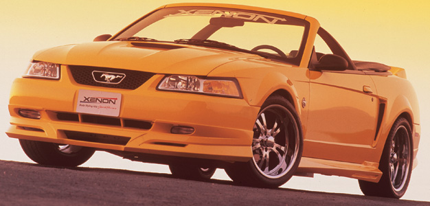 99-04 Mustang XENON ADD ON - 4PC - Body kit (Front + Rear + Sides) - Urethane