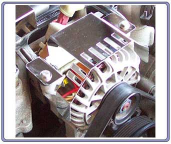 02-04 Mustang Billet Aluminum Alternator Bracket