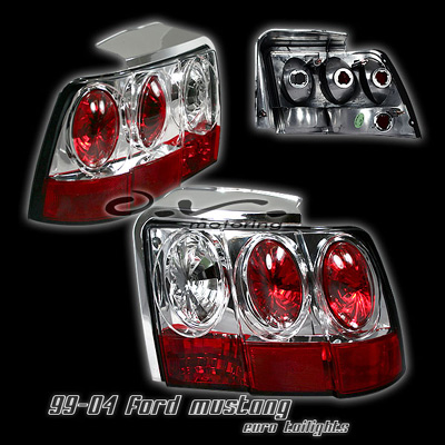 99-04 Mustang Taillights GEN 5 - CHROME (Pair)