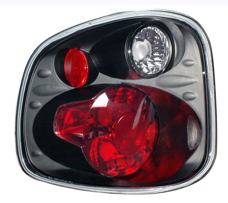 1997-2000 Ford F150 Flareside Altezza Tail Lights G3 - Black