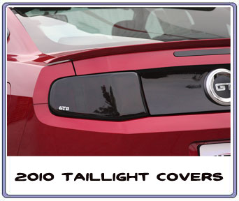 2010-2013 Mustang Taillight Covers GTS SMOKED (Pair)