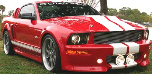 05-09 Mustang ELEANOR Gen 1 - (9PC) - Body kit (Front + Rear + Sides + Lower Scoops & Wing) - Urethane FREE SHIPPING