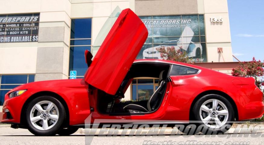 2015-2021 Mustang VERTICAL DOOR KIT system (Direct Bolt on) - With $200 Discount