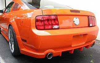 05-09 Mustang STREET SCENE GT - Add-on Rear Valance - (Urethane)