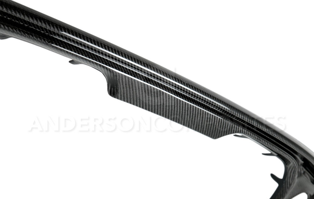 2015-17 Mustang Carbon Fiber OE Style Rear Valance (Fits GT/V6 Premium Model only) CARBON FIBER
