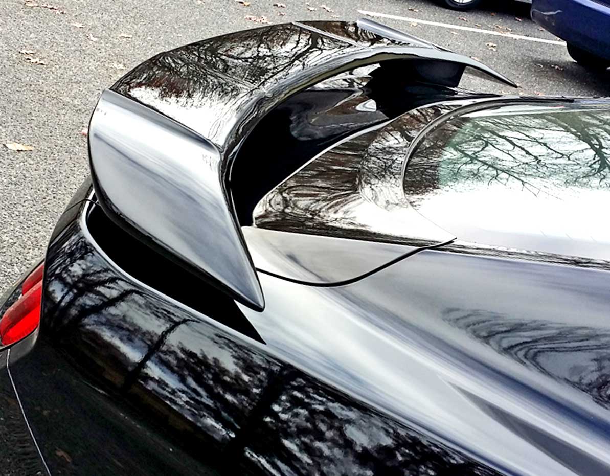 2015-22 Mustang Black Mamba Trunk Pedestal Spoiler- GT V6 ECOBOOST