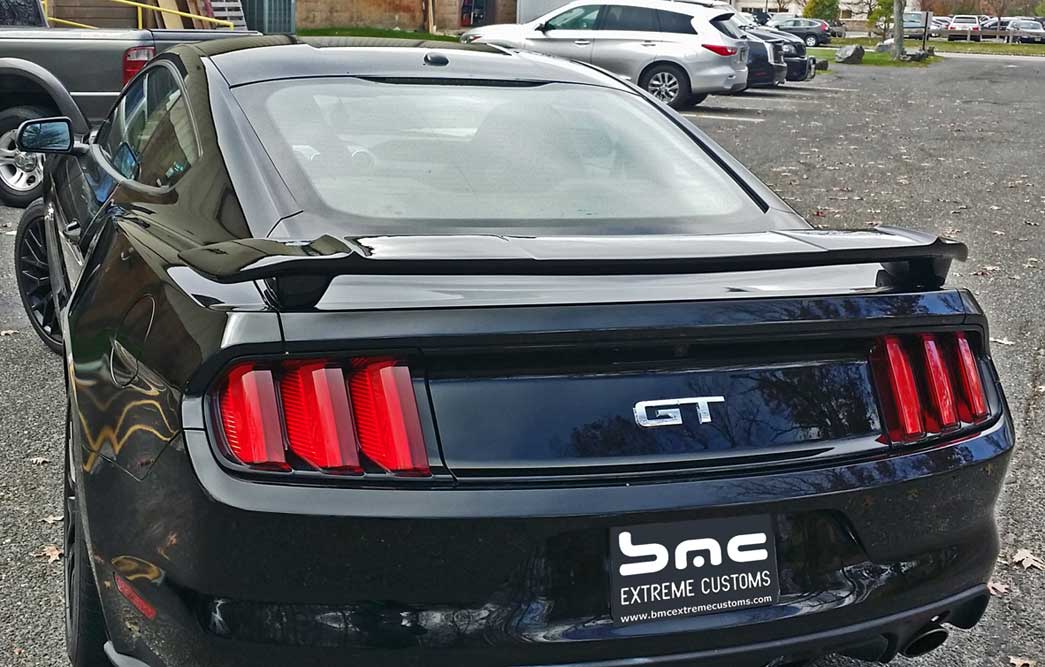 2015-20 Mustang Black Mamba Trunk Pedestal Spoiler- GT V6 ECOBOOST