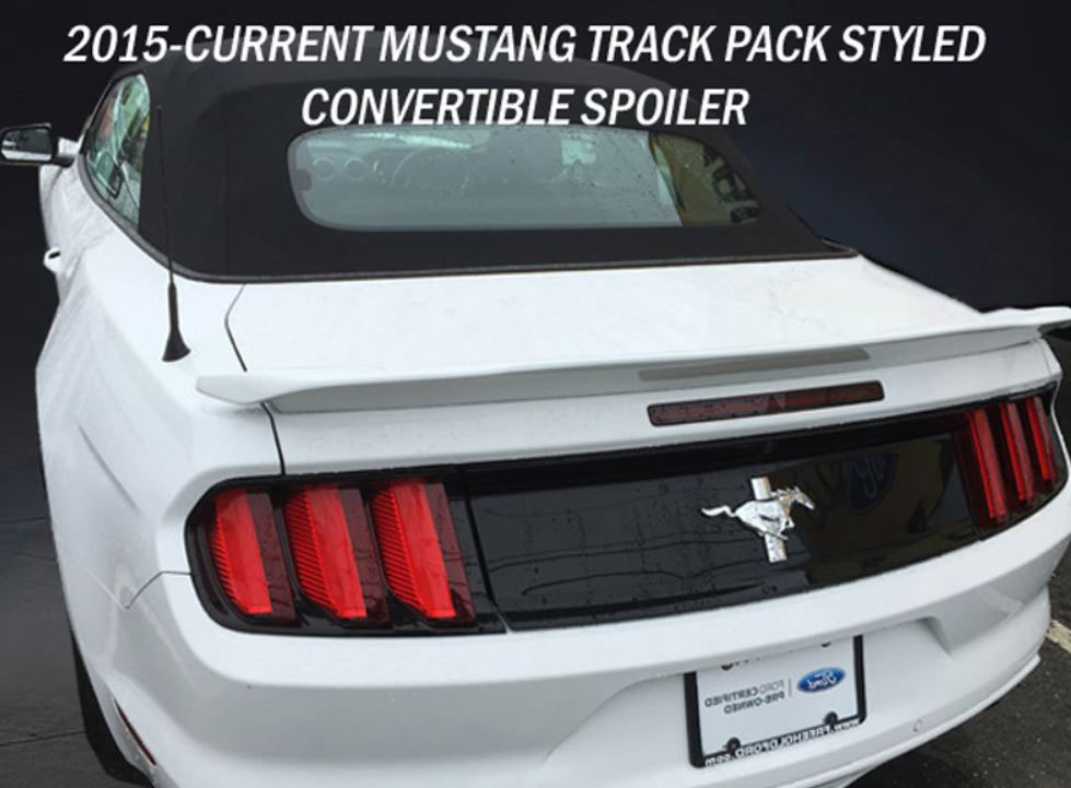 2015-22 Mustang GT350 Track Pack Style Spoiler- Convertible only