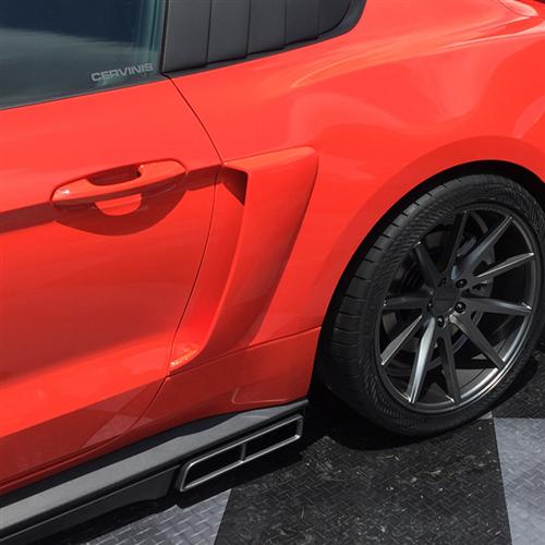 2015-2020 Mustang Lower Door Scoops (Fits all models)