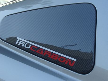 2005-2009 Mustang Quarter Window Covers - CARBON FIBER