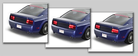 05-09 Mustang Taillights Gen 10 - LED built in Sequential Blink 1 - 2 - 3 Taillights - SMOKED (Pair)