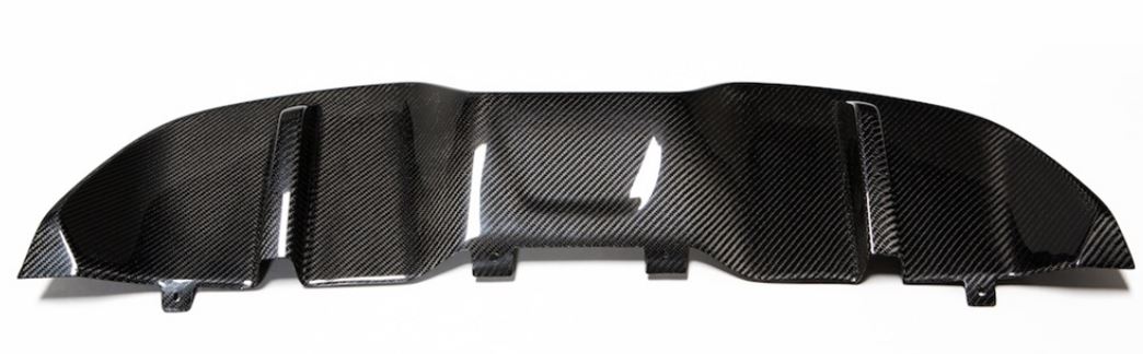 2015-17 Mustang Carbon Fiber LG259 Rear Diffuser Cover (FITS ALL 2015)