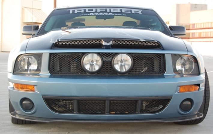 05-09 Mustang CXT1 GT500 OE TYPE Front Bumper by Trufiber (V6/GT) - Fiberglass