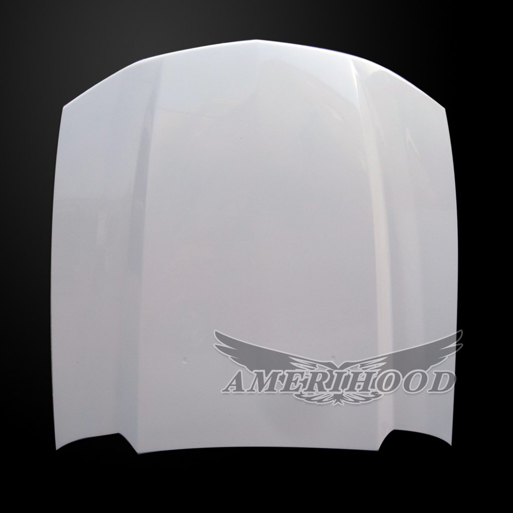 05-09 Mustang Cowl Style Functional Heat Extraction Ram Air Hood For Ford Mustang Shelby GT500 by Amerihood (Fiberglass)