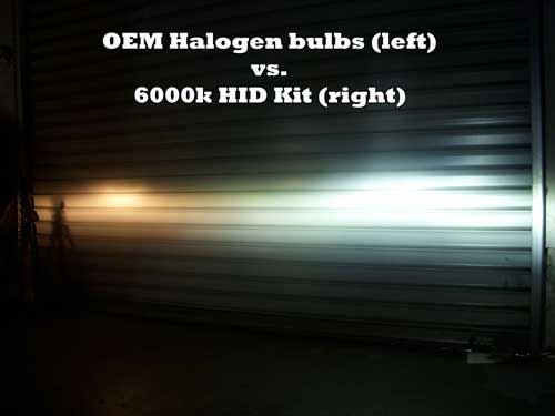 H.I.D Kit (High Intensity Discharge HID) Single Beam Conversion Kit (Single Beam Fogs or dual light Headlights)