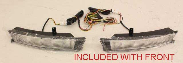15-17 Mustang TMC Front Bumper with Grilles and Lights - POLYURETHANE