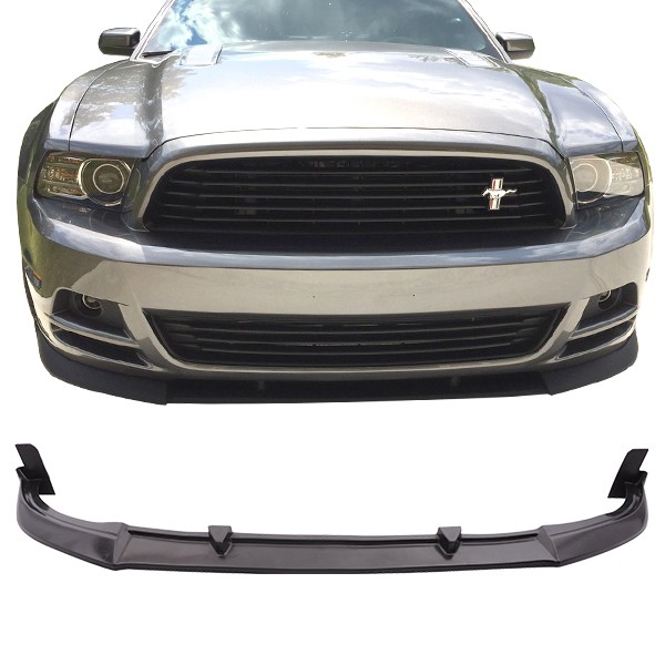 2013-14 GT/V6 Mustang Front Bumper Lower Lip CV-Style - Polyurethane