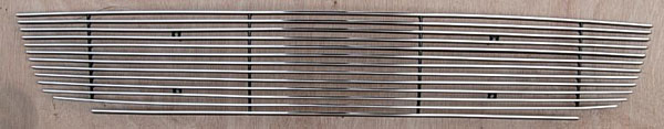 2013-14 GT500 (10-12 GT500) Mustang Shelby GT500 Lower Billet Grille - CHROME