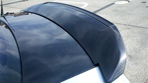 2010-2014 Mustang GT500 OEM Style Wing - CARBON FIBER