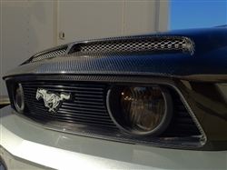 2010-12 Mustang GT - LG87 Grill Surround - CARBON FIBER