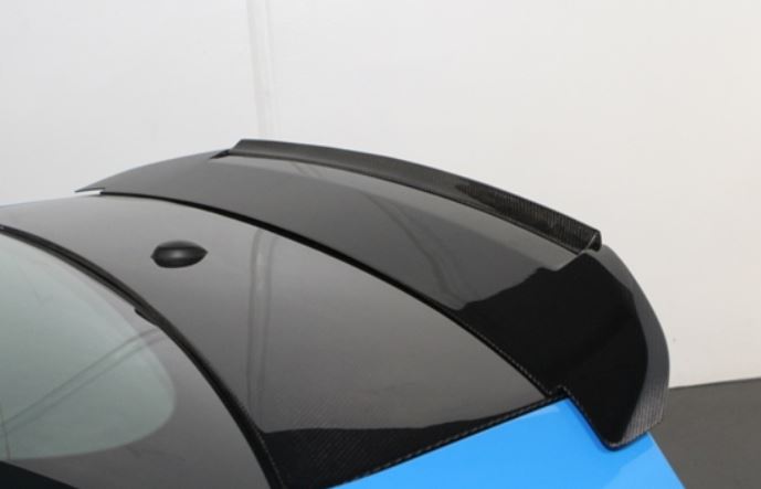 2010-2014 Mustang GT500 Carbon Fiber LG93 Gurney Flap (fits OEM wing or GT500 Carbon wing) - CARBON FIBER