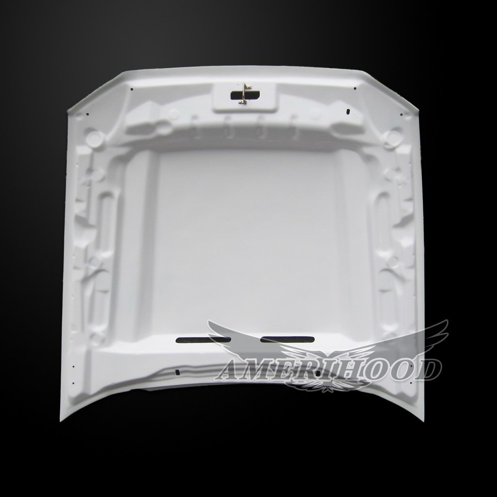 2010-2014 GT500 (2013-14 GT/V6) Mustang 3 Inch Cowl Style Functional Heat Extraction Hood by Amerihood (Fiberglass)