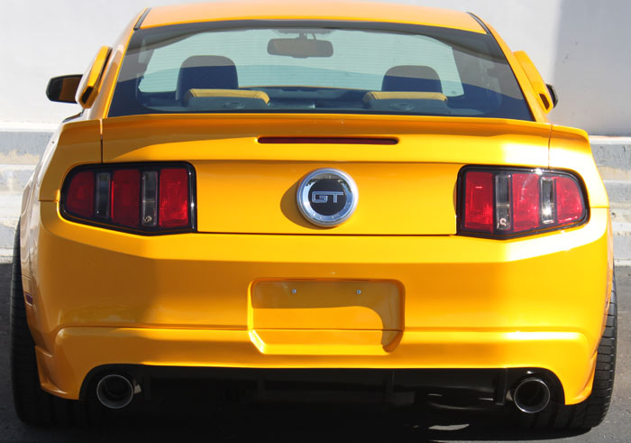 2010-2012 Mustang Street Scene - GT & V6 Rear Fascia Kit