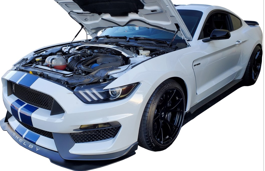 *2015-2022 Mustang Hood QuickLIFT PLUS (Global fit on all OEM hoods and Aftermarket Fiberglass/Carbon)